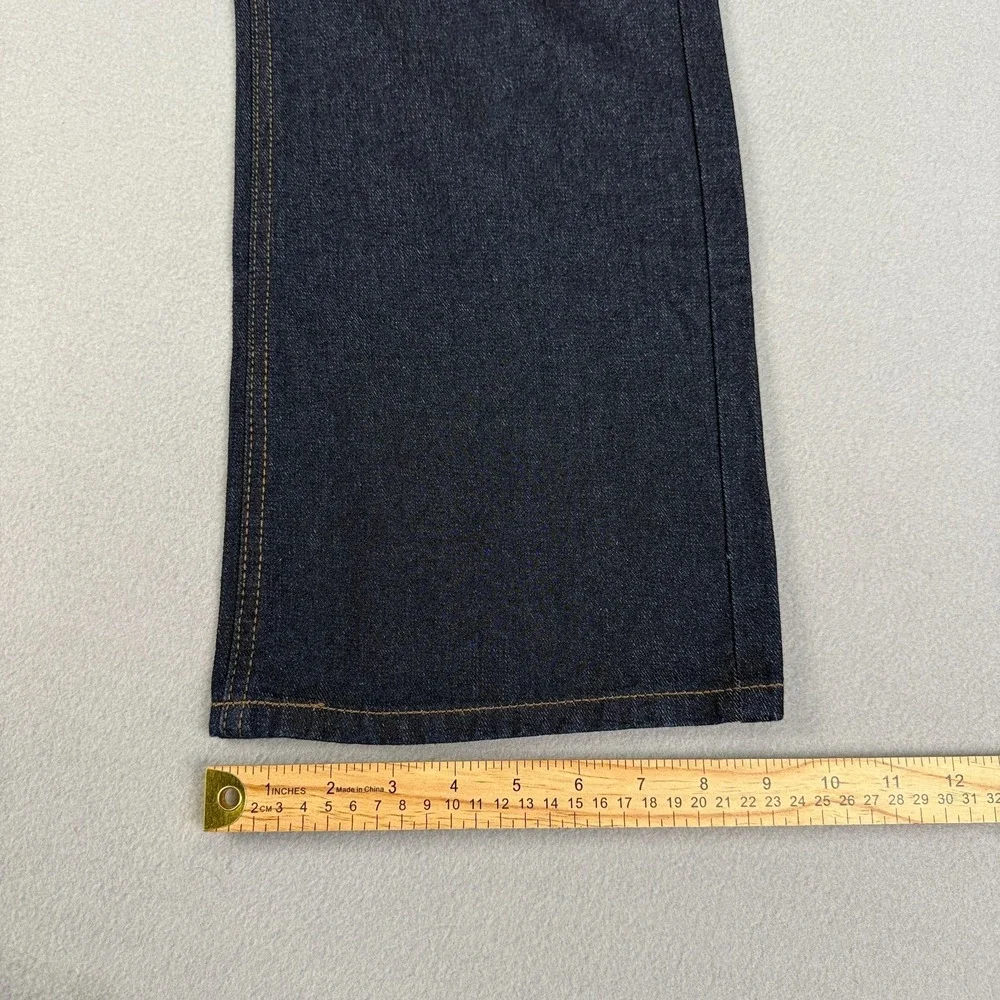 Frye Mens Slim‎ Bootcut Jeans Size 36x30 Dark Wash Casual Cotton Denim NWT
